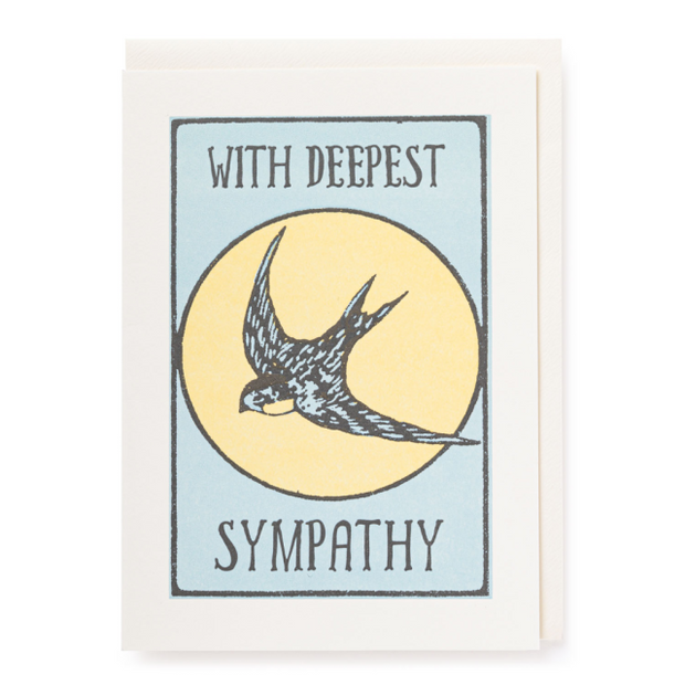 Archivist With Deepest Sympathy Card