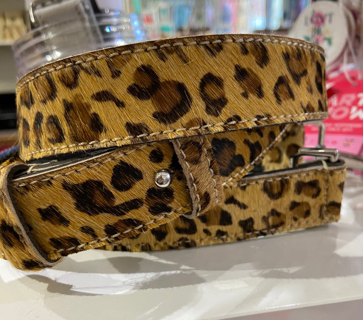 Animal Print Crossbody Bag Straps