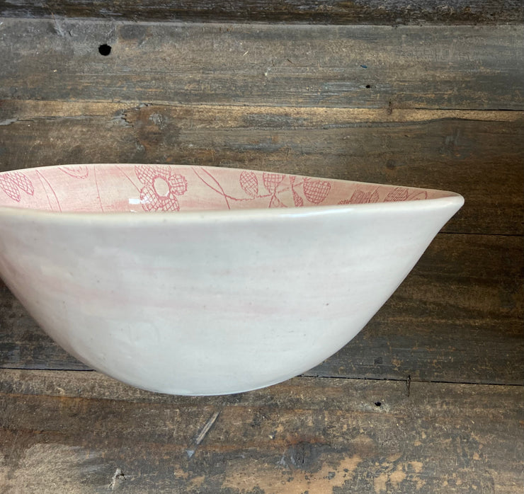 Wonki Ware Patterned Pasta Bowl