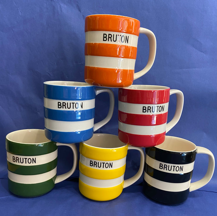 Cornishware Bruton Mugs