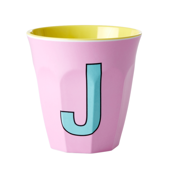 Rice Initial Alphabet Melamine Cups