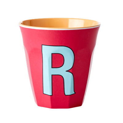 Rice Initial Alphabet Melamine Cups