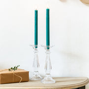 Tilbury Glass Candlestick in 2 Colours